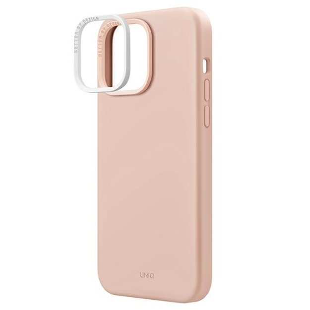 Uniq Lino Hue Magclick Charging case for iPhone 14 Pro Max - pink 2