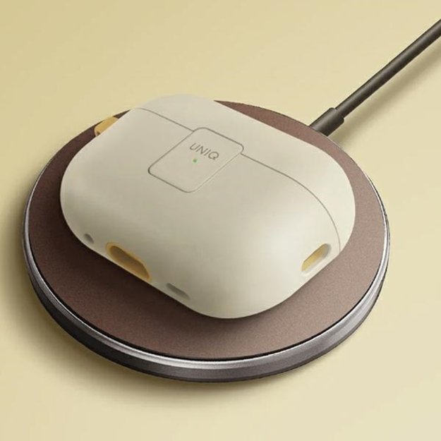 Uniq Clyde Lock Case for AirPods Pro 2 (2022/2023) - beige and yellow 4