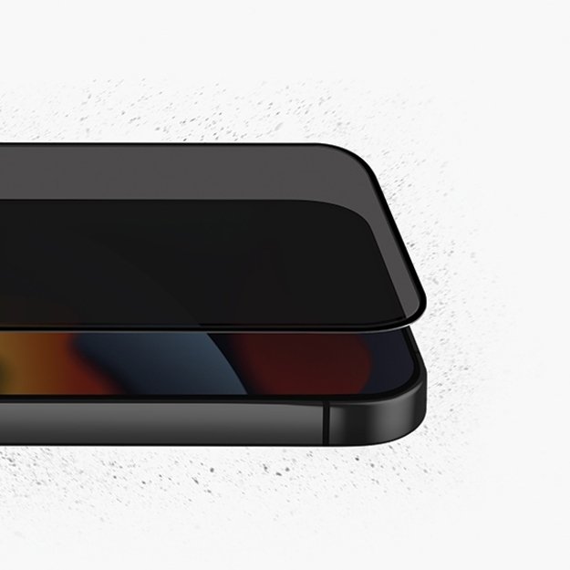 Uniq Optix Privacy Tempered Glass for iPhone 14/13/13 Pro with Applicator 4