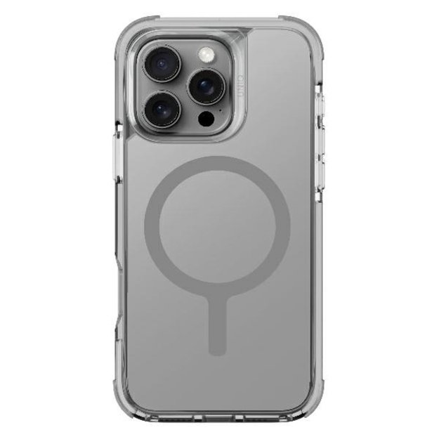 Uniq Combat Magclick Charging Case for iPhone 16 Pro Max - Gray 1