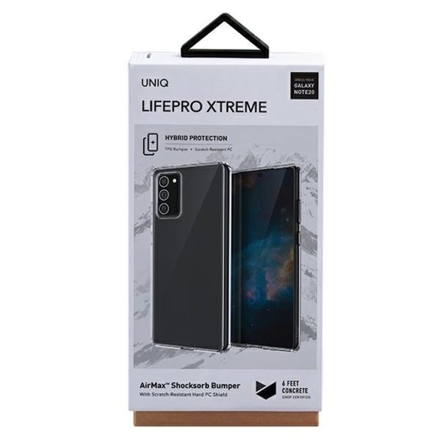 Uniq LifePro Xtreme Case for Samsung Note 20 - Transparent 1