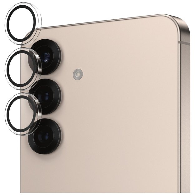 PanzerGlass Hoops Lens Protector Tempered Glass for Samsung Galaxy S25 Clear 1