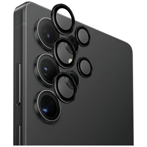 Uniq Optix Aluminum Camera Lens for Samsung Galaxy S25 Ultra - Black