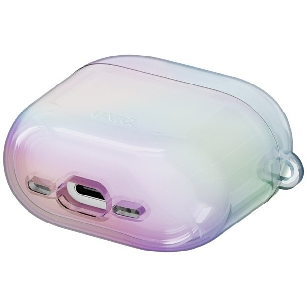 Uniq Iridescia case for AirPods 4 Hang Case - holo white 2