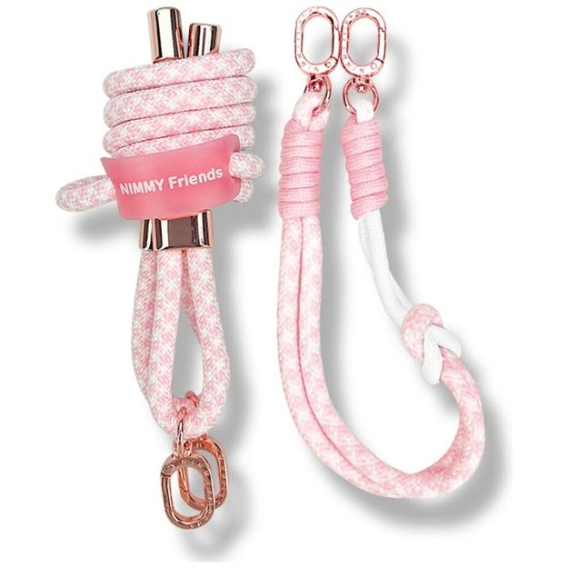 Nimmy Cool&amp Cute 2.0 crossbody + handstrap set - pink