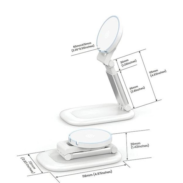 SODI BM310 induction stand with MagSafe - white 5