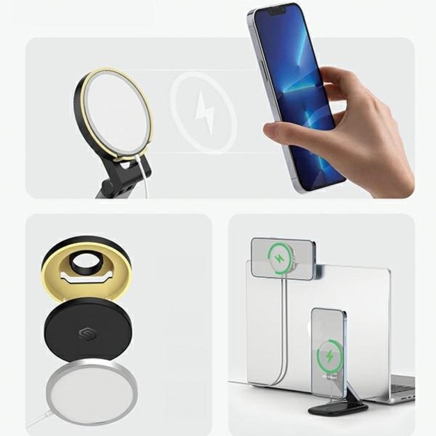 SODI BM310 induction stand with MagSafe - white 9