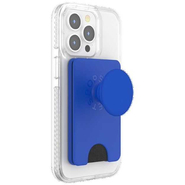 Popsockets PopWallet+ PopGrip PW+ MS MagSafe Wallet Phone Holder and Stand - Blue 3