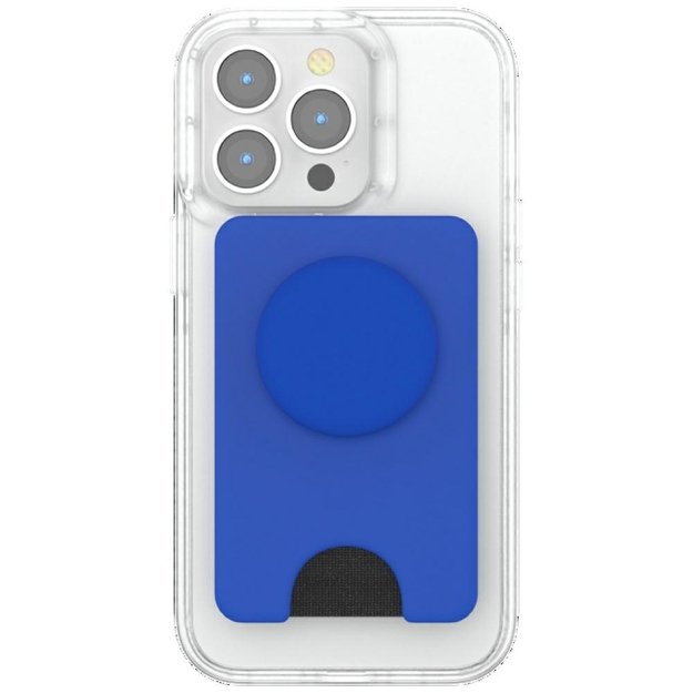 Popsockets PopWallet+ PopGrip PW+ MS MagSafe Wallet Phone Holder and Stand - Blue 4
