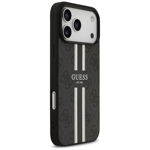 Guess 4G Printed Stripes MagSafe case for iPhone 17 Pro Max - black 3