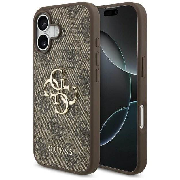 Guess 4G Big Logo Case for iPhone 17 - Brown