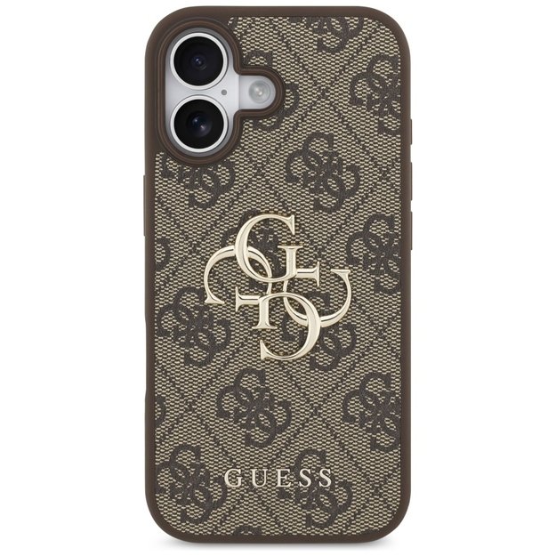 Guess 4G Big Logo Case for iPhone 17 - Brown 2