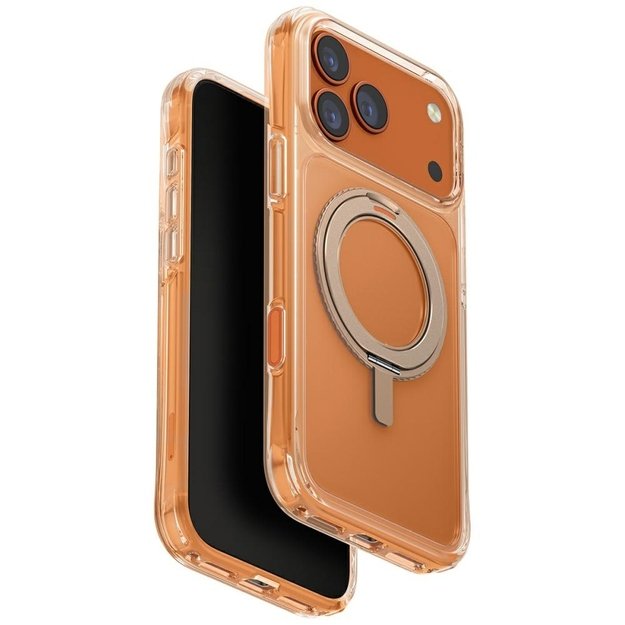 Uniq Swivix Rotating Kickstand 360 Case for iPhone 17 Pro Max - Gold