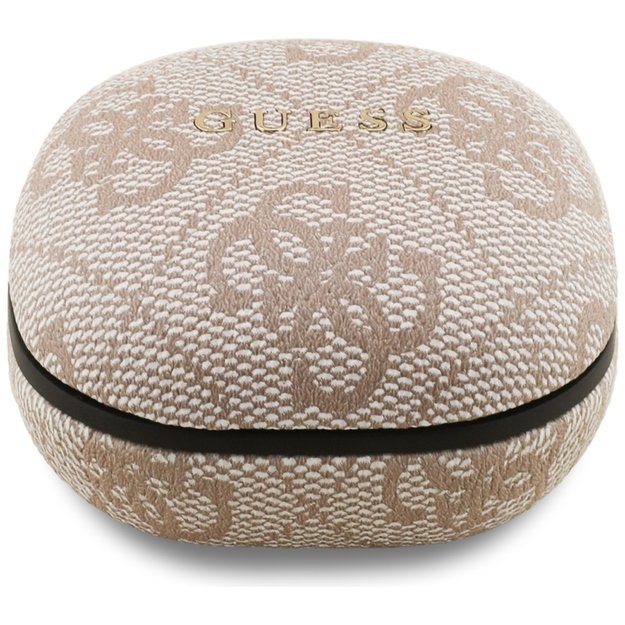 Guess 4G Classic Metal Logo TWS ENC Headphones - Pink 1