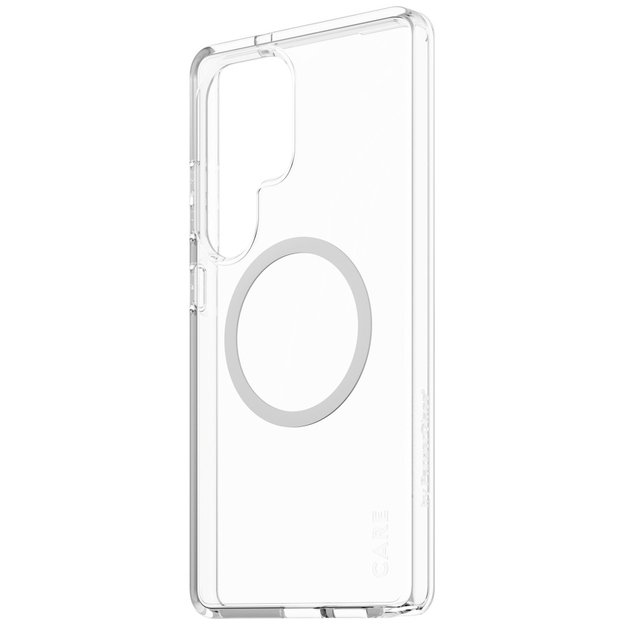 CARE by PanzerGlass Flagship Urban Combat White QI Case for Samsung Galaxy S25 Ultra - Transparent 2
