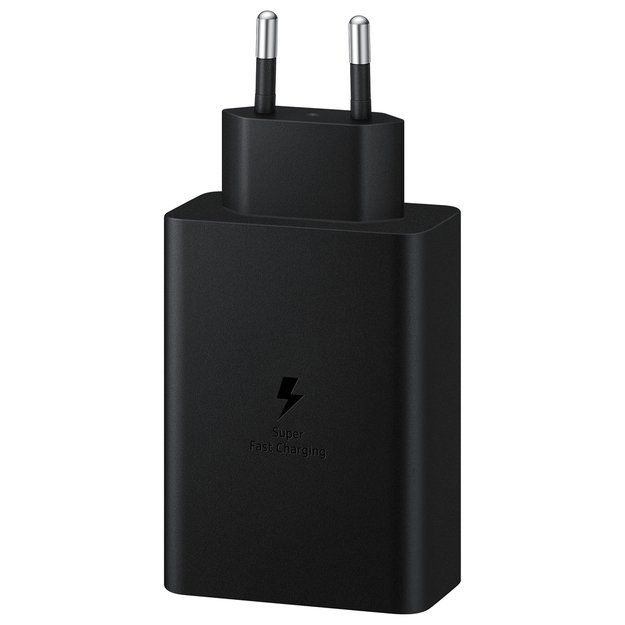 Samsung charger 2x USB Type C / USB PPS, Power Delivery PD 65W, QC 3.0, AFC, FCP black (EP-T6530NBEGEU) 2
