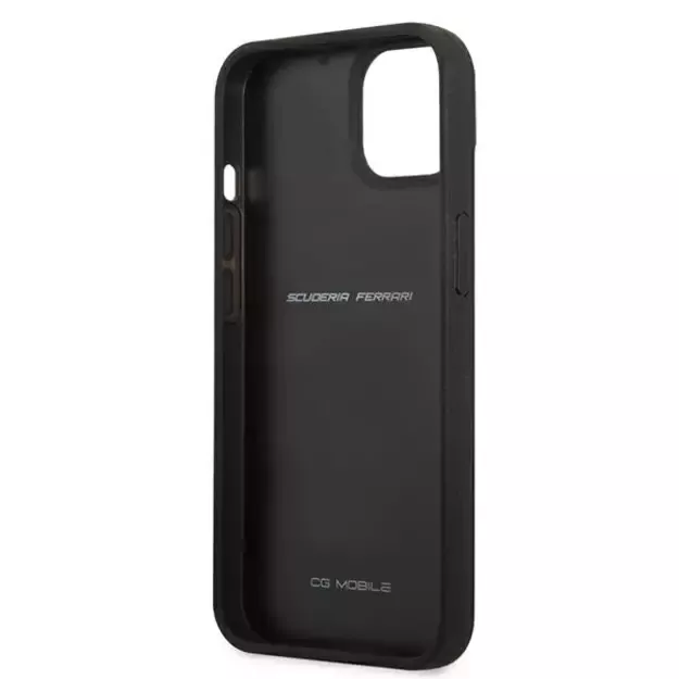 Ferrari FEHCP13SFCABK iPhone 13 mini 5.4&quot  black/black hardcase On Track Real Carbon 5