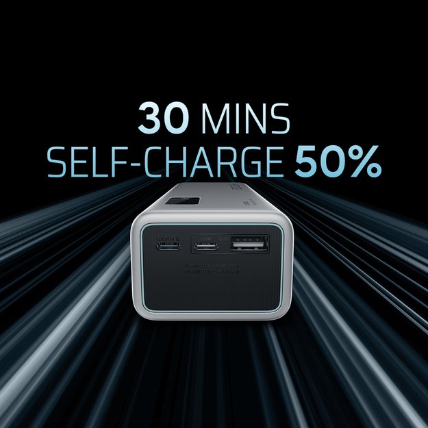Cuktech P+Series No. 15 Powerbank 150W 20000mAh - Gray 5