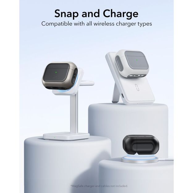 ESR Orbit HaloLock MagSafe case for AirPods Pro 3 - black 2