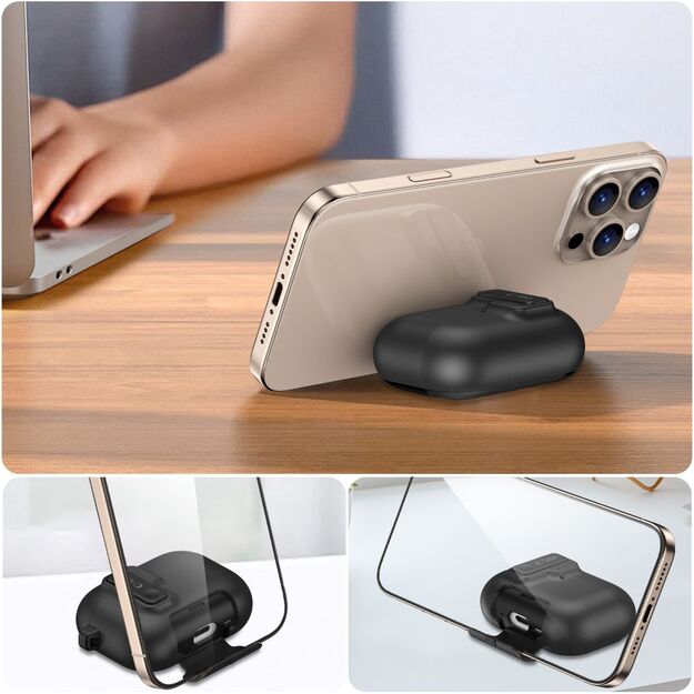 Tech-Protect Slim Hook Case for AirPods Pro 3 - Black 7