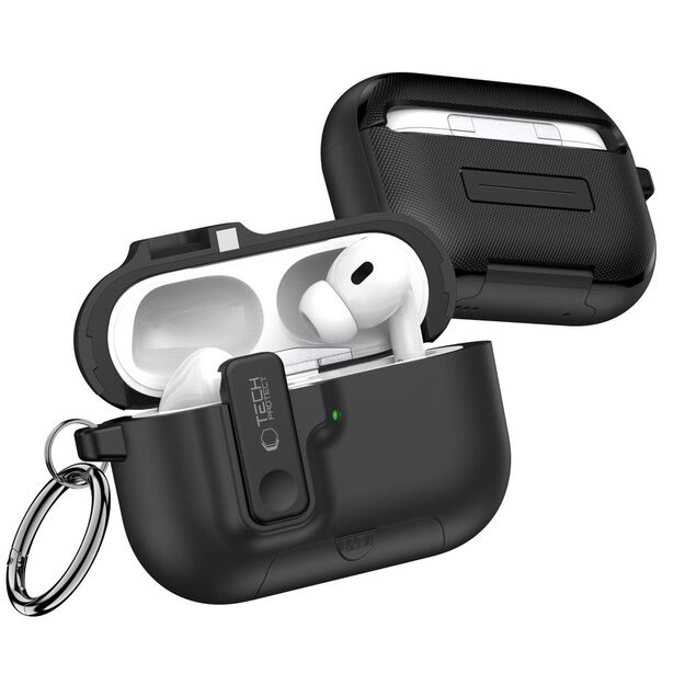 Tech-Protect Slim Hook Case for AirPods Pro 3 - Black 2