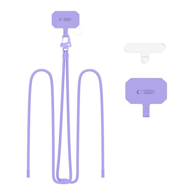 Tech-Protect C5S Phone Lanyard - Purple