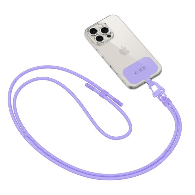 Tech-Protect C5S Phone Lanyard - Purple 1