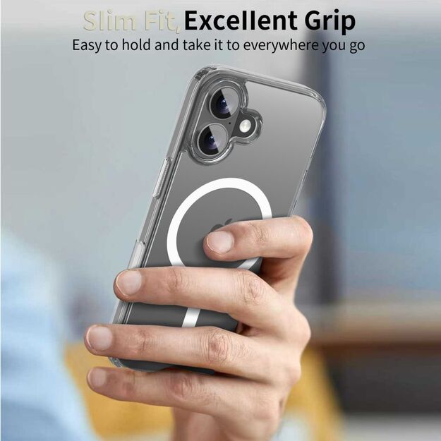 Tech-Protect Flexair Hybrid CC MagSafe Case for iPhone 17 - Clear 5