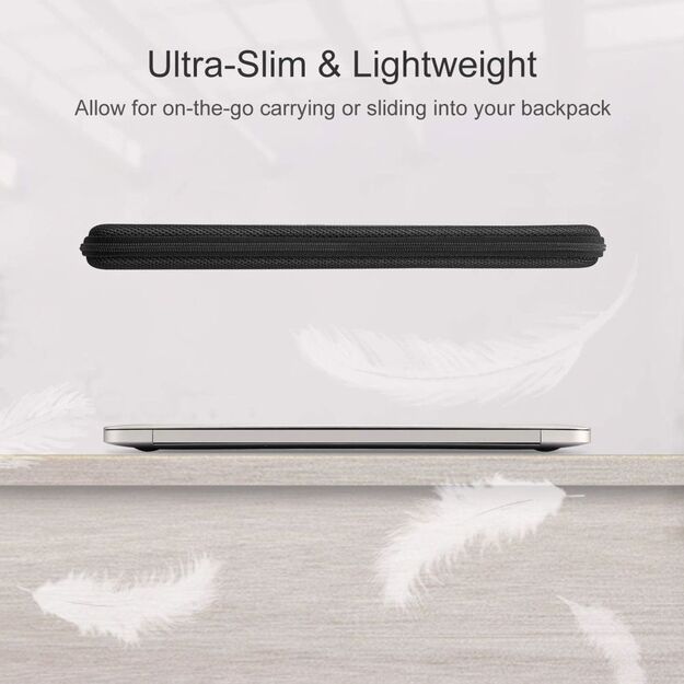 Tech-Protect Hardpouch Laptop Case 13-14 - Black and Orange 6