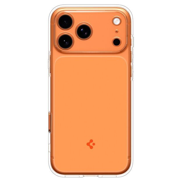 Spigen Thin Fit MagSafe Case for iPhone 17 Pro - Transparent Orange 2