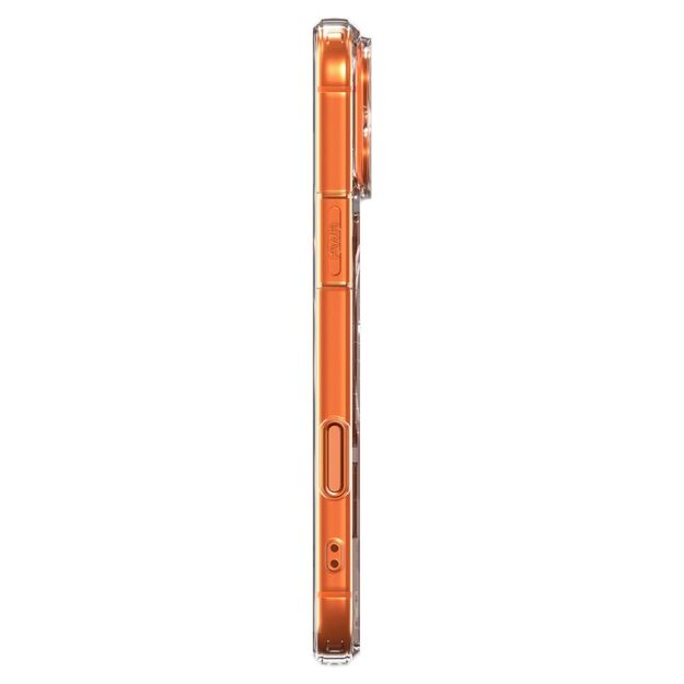 Spigen Thin Fit MagSafe Case for iPhone 17 Pro - Transparent Orange 4