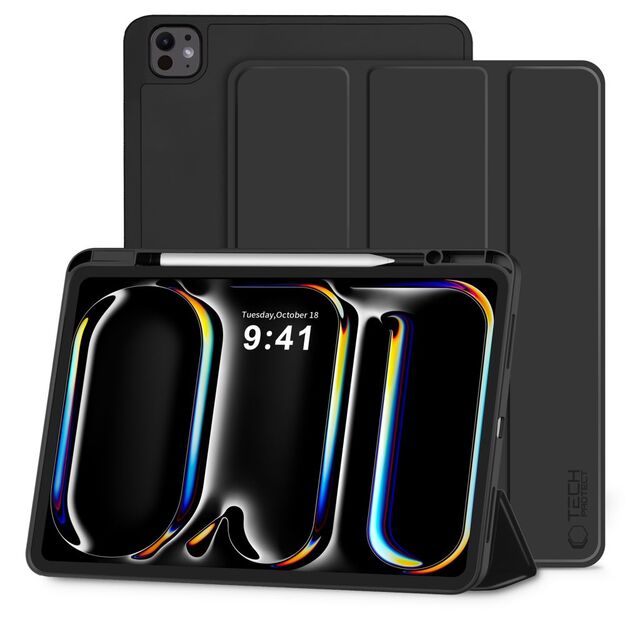 Tech-Protect SC Pen Case for iPad Pro 11&rdquo; 5/6 2024-2025 - Black