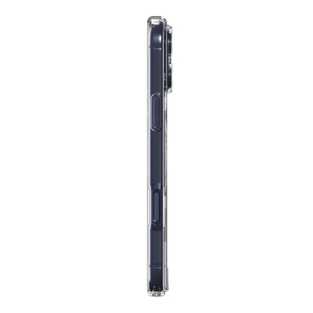 Spigen Ultra Hybrid MagSafe Case for iPhone 17 Pro - Clear Navy Blue 3