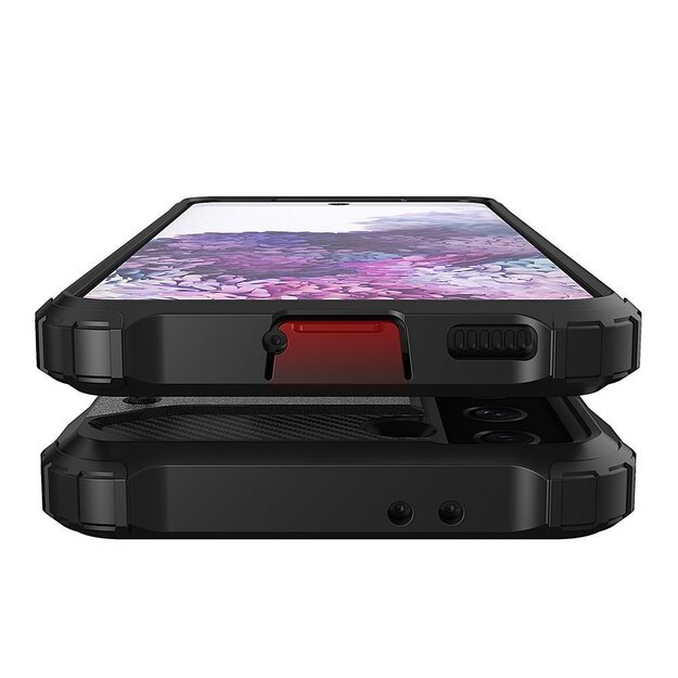 Hybrid Armor Case Tough Rugged Cover for Samsung Galaxy S22+ (S22 Plus) black 10