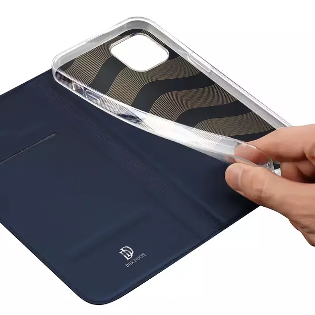 Dux Ducis Skin Pro Wallet Case for iPhone 15 Plus - Blue 6