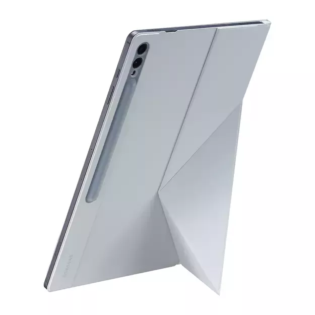 Flip case with stand for Samsung Galaxy Tab S9 Ultra Smart Book Cover - white 10