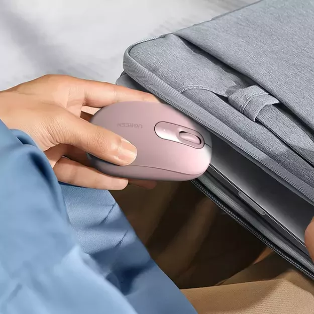 Wireless Mouse USB 2.4GHz Ugreen MU105 - Pink 2