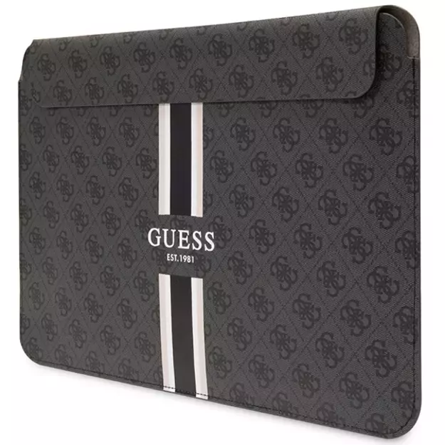 Guess 4G Printed Stripes cover for a 14&quot  laptop - black 1
