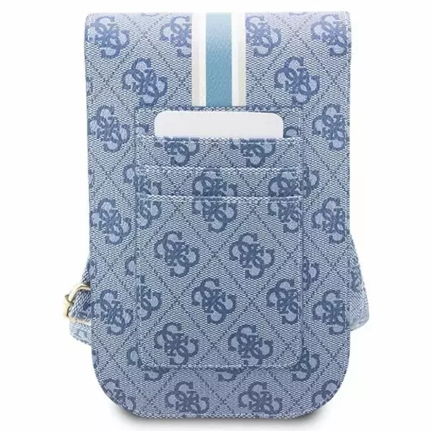 Guess handbag GUWBP4RPSB - blue 4G Stripes 8