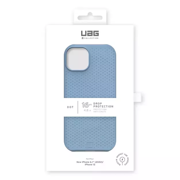 UAG Dot [U] MagSafe case for iPhone 14 Plus - blue 30