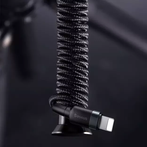Baseus CATLKLF-G1 Lightning - USB-C PD QC cable 18W 480Mb/s 1m - black and gray 10