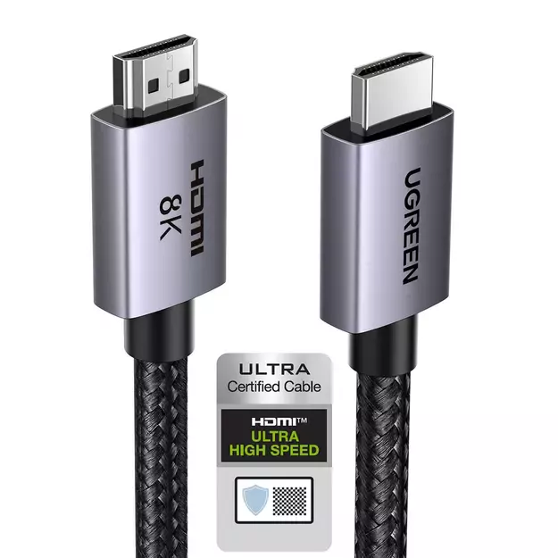 Ugreen HD171 25911 cable with HDMI 2.1 8K connectors certified 3 m - gray 3