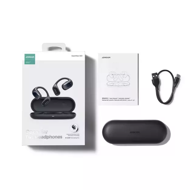 Joyroom Openfree JR-OE1 wireless on-ear headphones - dark blue 3
