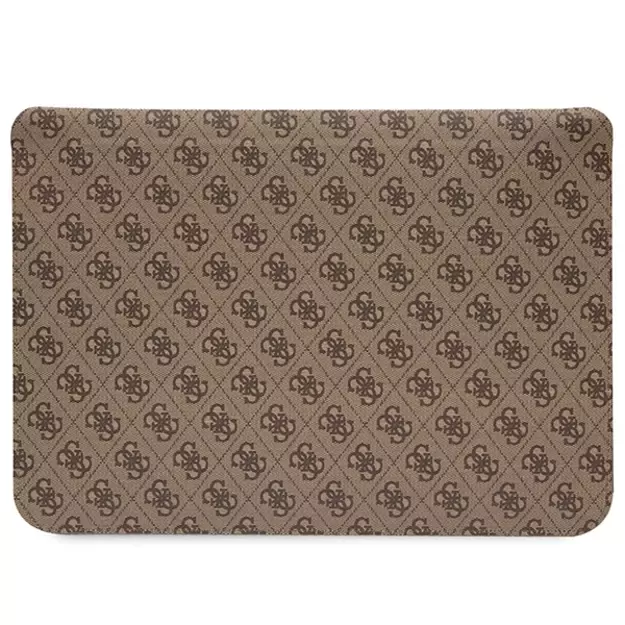 Guess 4G Printed Stripes cover for a 16&quot  laptop - brown 2