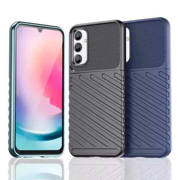 Armored Samsung M34 Thunder Case - black 12