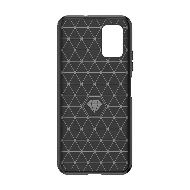 Carbon Case silicone case for Nokia C300 - black 7