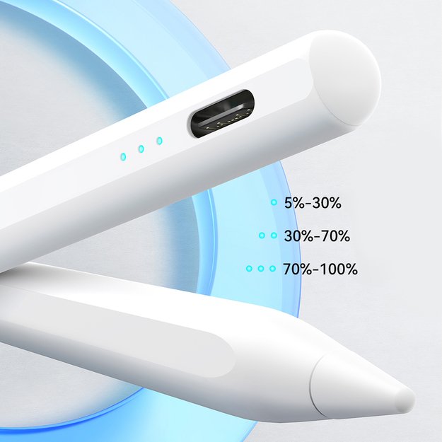 Joyroom JR-X15 active stylus 130mAh USB-C - white 12