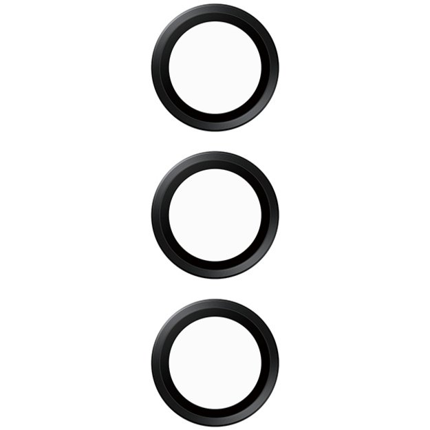 PanzerGlass Hoops Camera Protection for Samsung Galaxy S24 / S23 / S23+ - with black frame 2