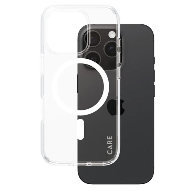 CARE by PanzerGlass Flagship Case iPhone 16 Pro 6.3&quot &quot  black/black MagSafe 1346 1