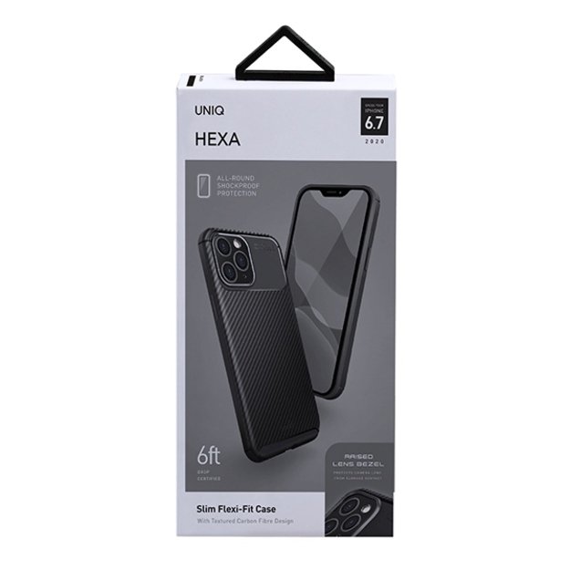Uniq Hexa case for iPhone 12 Pro Max - black 6